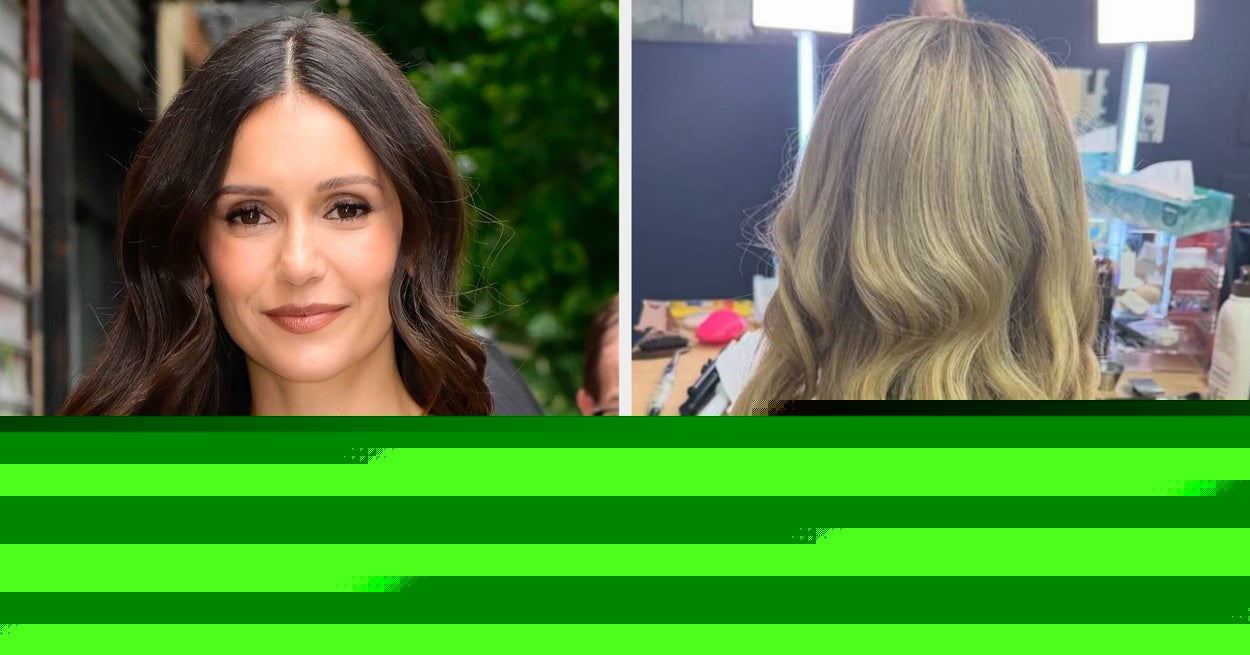 "It's So Green!": Nina Dobrev Just Debuted An Unrecognizable Blonde Look, And People Have Concerns