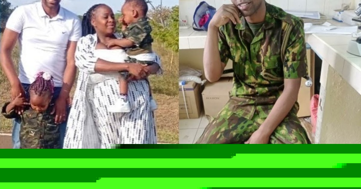 PHOTOs! RUTO’s elite bodyguard DENNIS KIBET adored his wife - He took his own life and accused her of infidelity in a note! Kugongewa Ni Uchungu