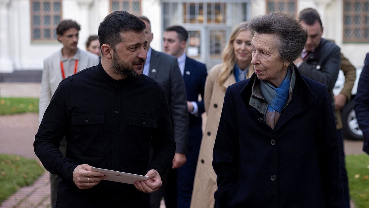 Princess Anne, 75, makes top secret visit to Ukraine - weeks after Prince Harry made surprise trip to the country