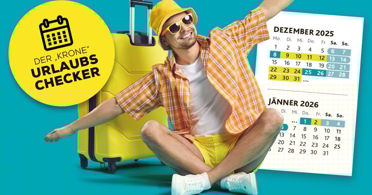 Der Urlaubs-Checker - So verlängern Sie 2026 geschickt Ihre Freizeit