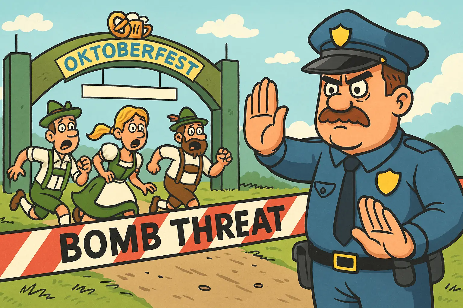 Bomb Threat Forces Closure of Munich Oktoberfest Grounds