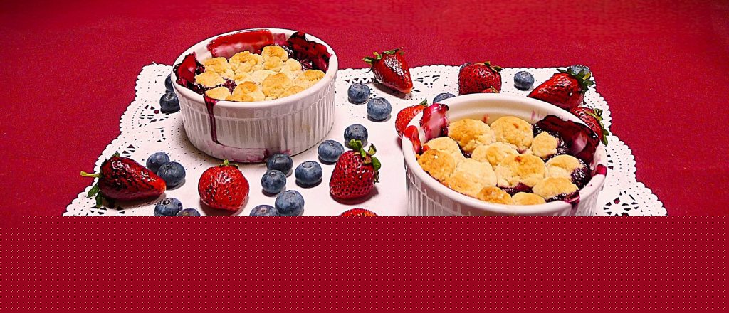 High Country Baking: Single-serving berry cobblers