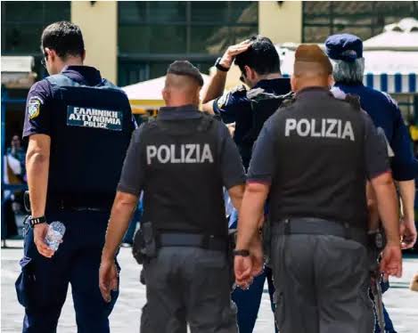 Comment on Italian police officers patrolling on the streets of Athens by Mike