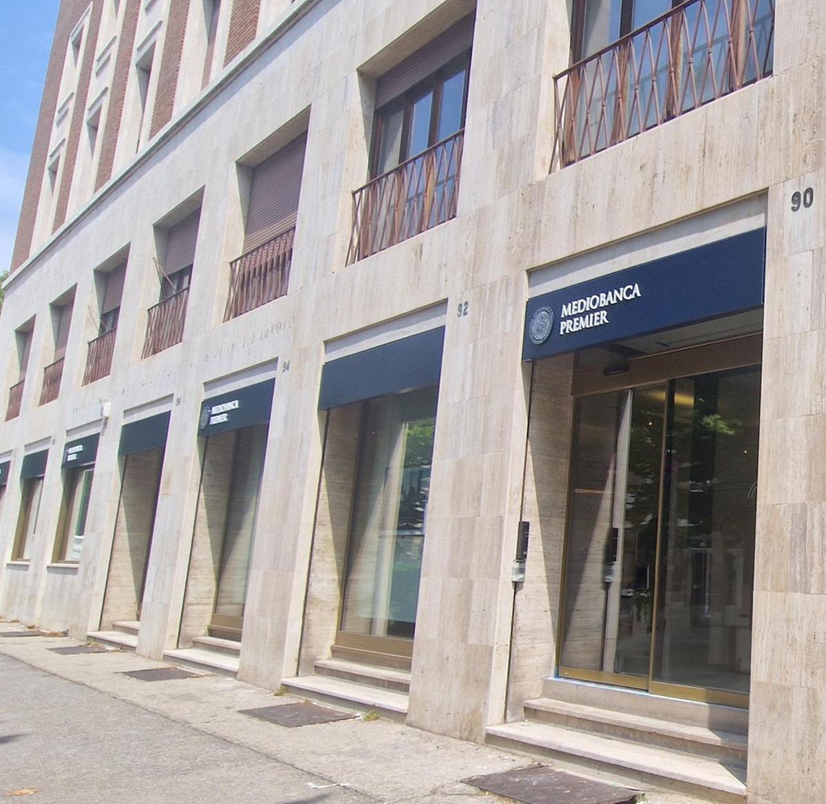 Mediobanca apre una filiale in viale Cavour