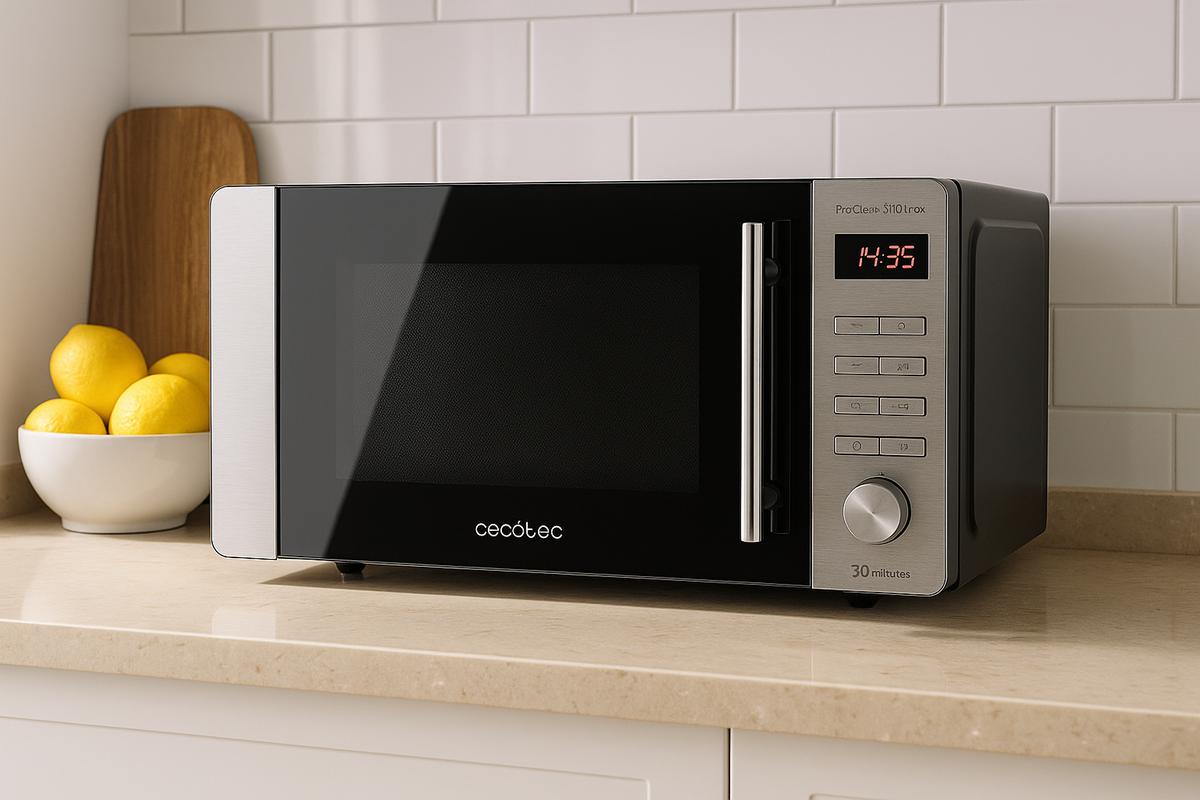 Cucina veloce, pulizia facile e stile nel look: se stai cercando un microonde completo, questo è quello giusto