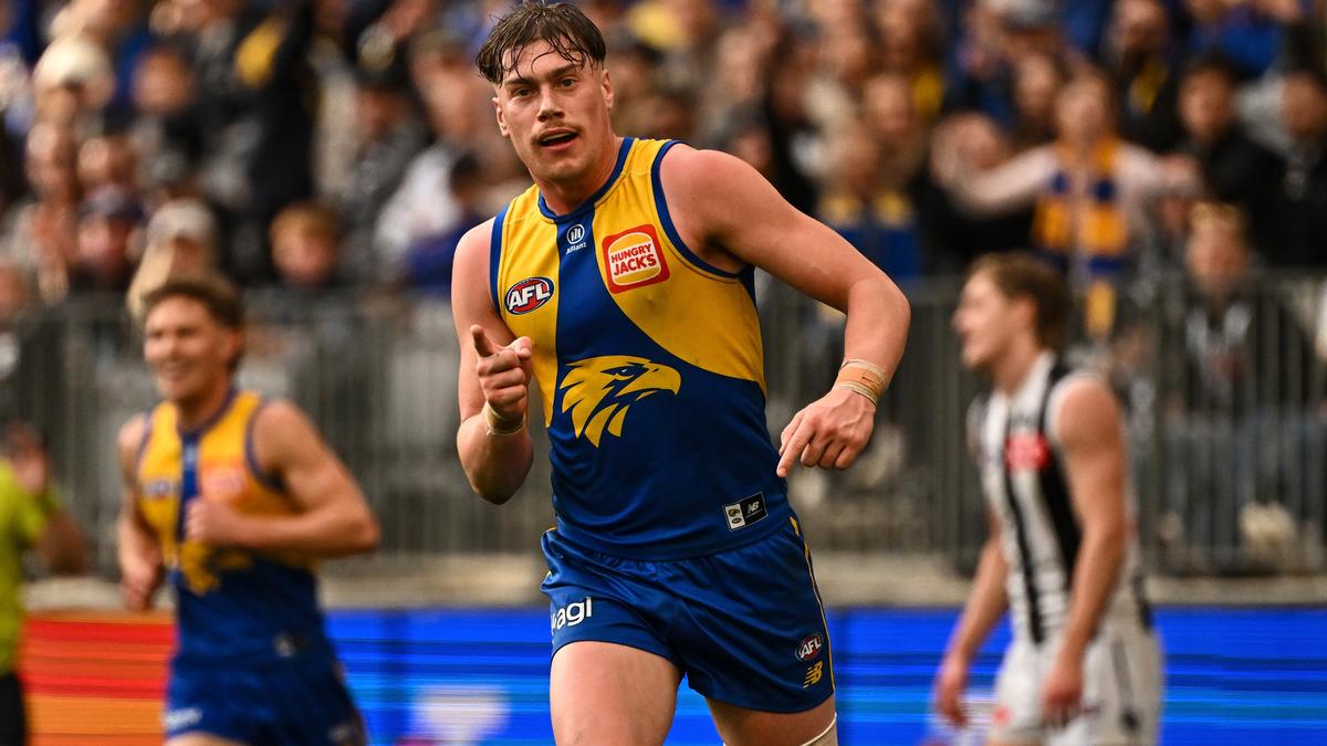 West Coast Eagles coach Andrew McQualter hails Harley Reid’s ‘huge step forward’ against Collingwood