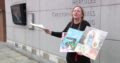 Protesters in Philly demand return of slavery exhibit at Independence National Historical Park site