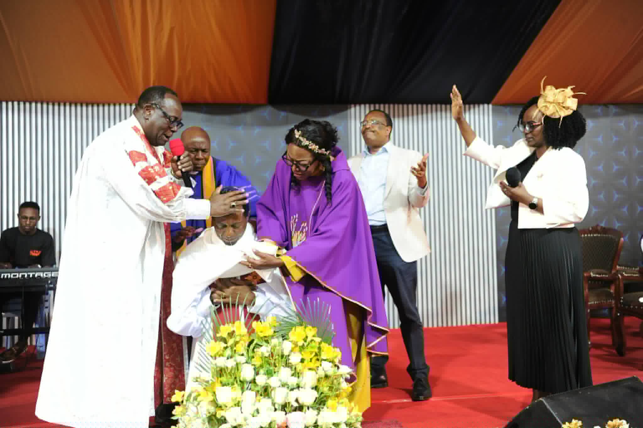 Co-op Bank CEO Gideon Muriuki, Wife Joyce Join Worshippers at Lameck Ngunjiri’s Ordination in Nairobi