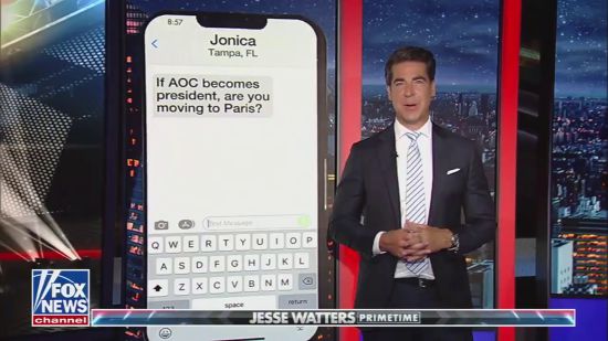 Watters Says He'll Move To Paris If AOC Becomes President