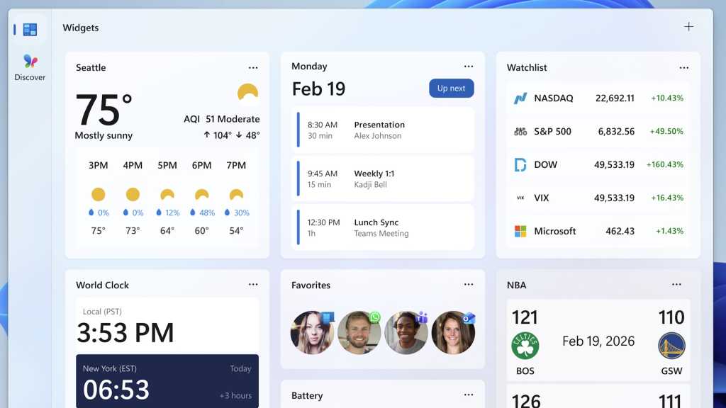 How to change up Windows 11’s Widgets panel—or disable it altogether