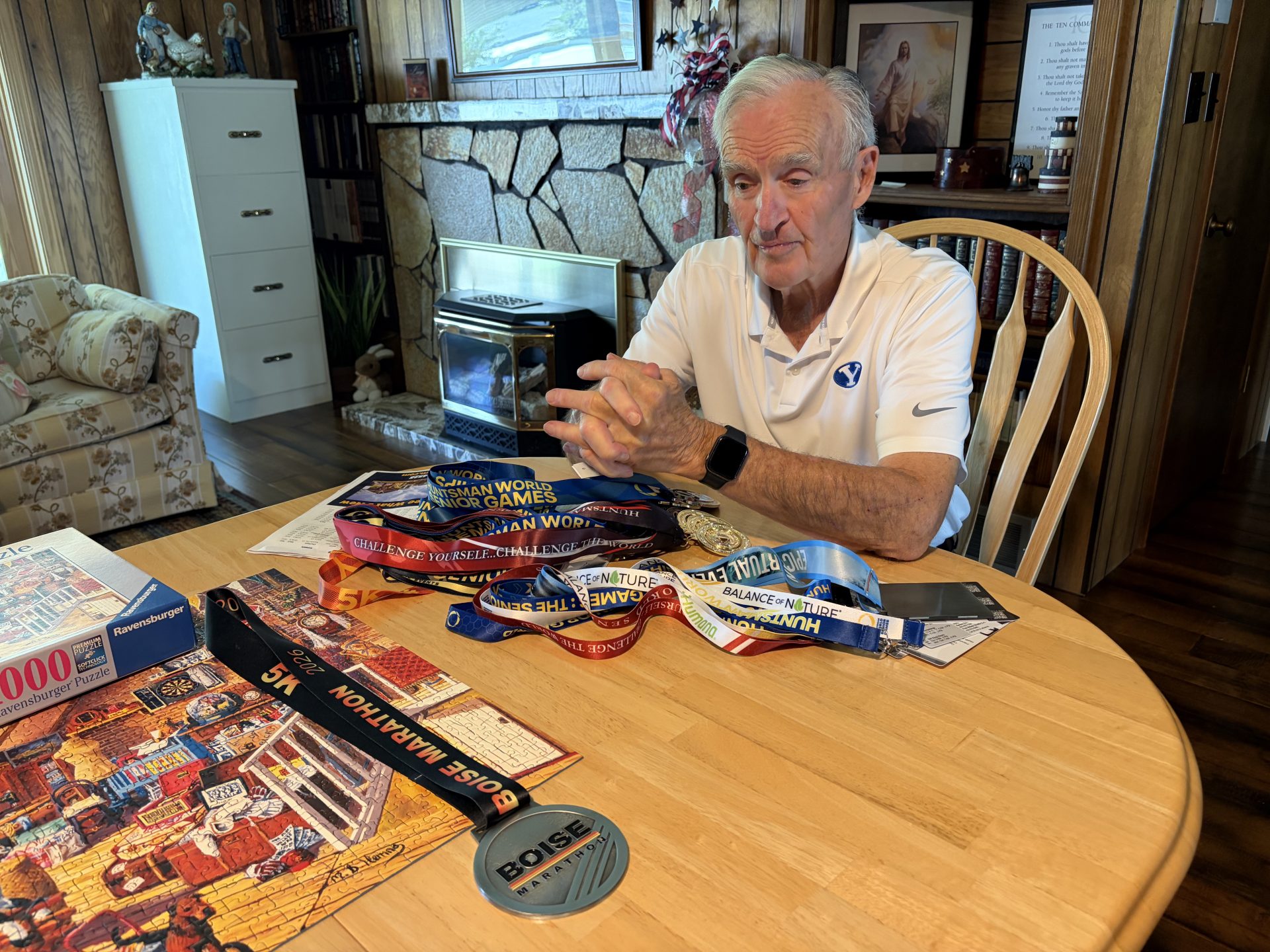 My middle school football coach is 86 — and still showing us how it’s done