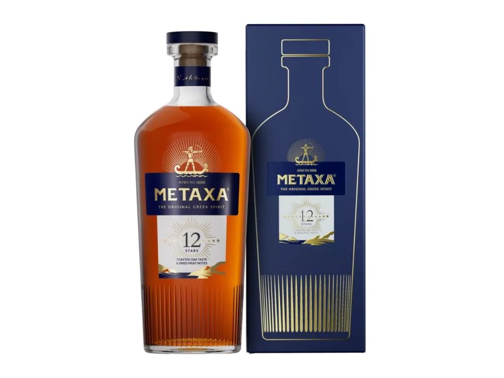 Rémy Cointreau debuts refreshed Metaxa 12 Stars for travel retail