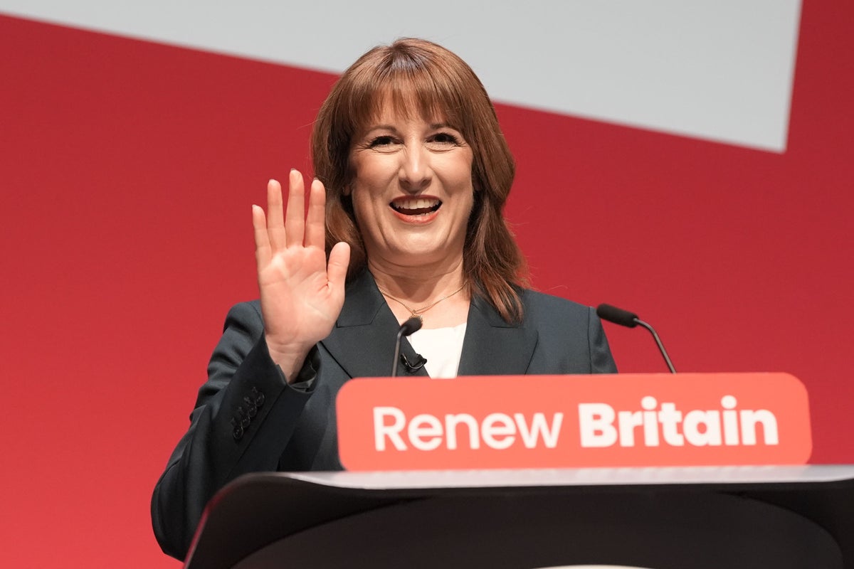 Rachel Reeves’ conference speech interrupted by heckler