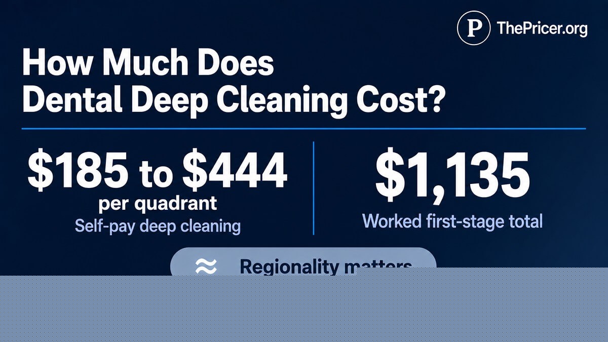 How Much Does Dental Deep Cleaning Cost?