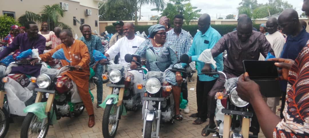 UMCN bishop donates 45 motorcycles to strengthen rural evangelism across Nigeria
