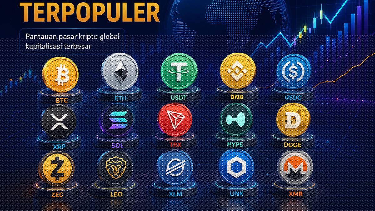 Harga Kripto 30 Juli 2026: Bitcoin, Ethereum hingga XRP Masih Tertekan