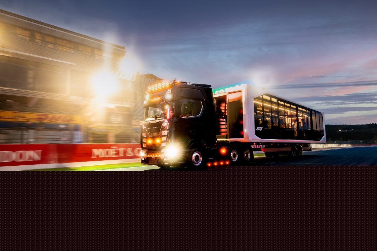 Inside Formula 1’s £10,000 hospitality ticket on the back of a moving lorry