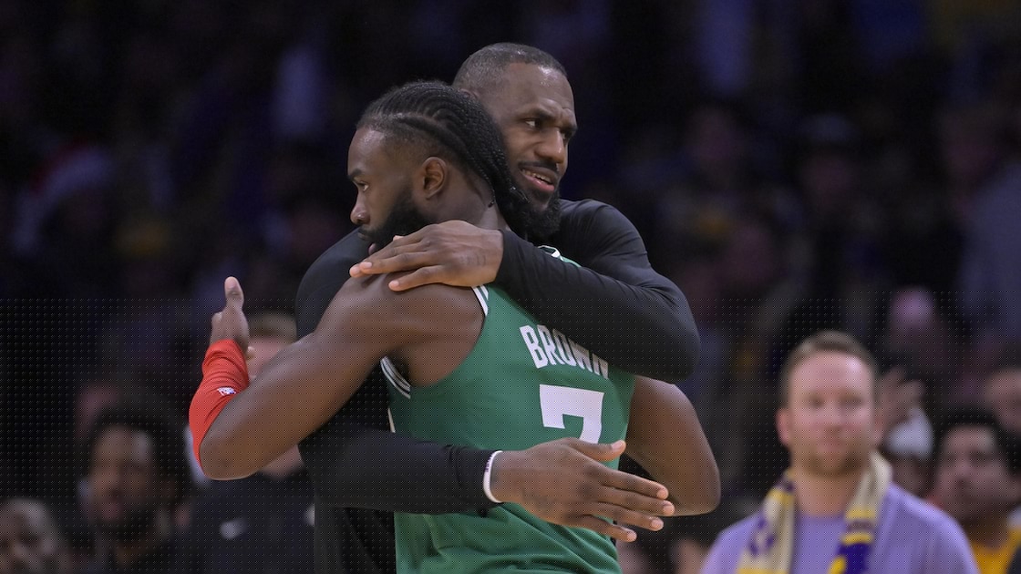 Jaylen Brown Wears 76ers Jersey, Talks Teaming with LeBron James in New Twitch Stream