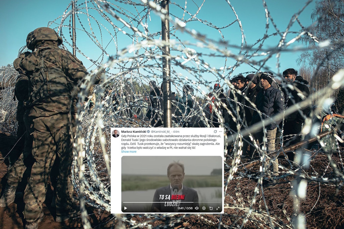 Kamiński o hipokryzji Tuska: Ramię w ramię z wrogami