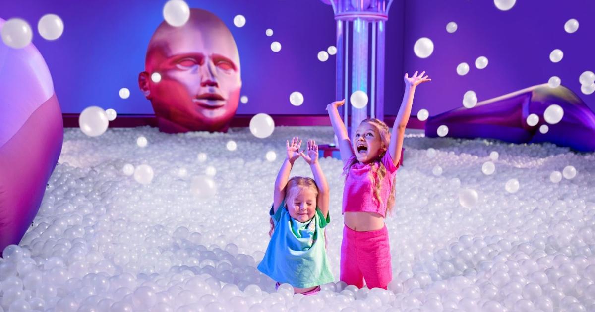 Inside London's immersive attraction with giant ball pits and bubble rooms