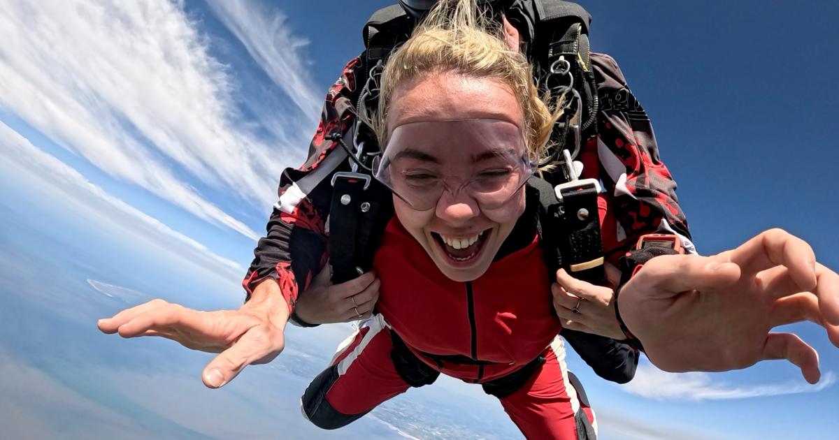 Warrington charity's skydive challenge raises £8,800 for vital support