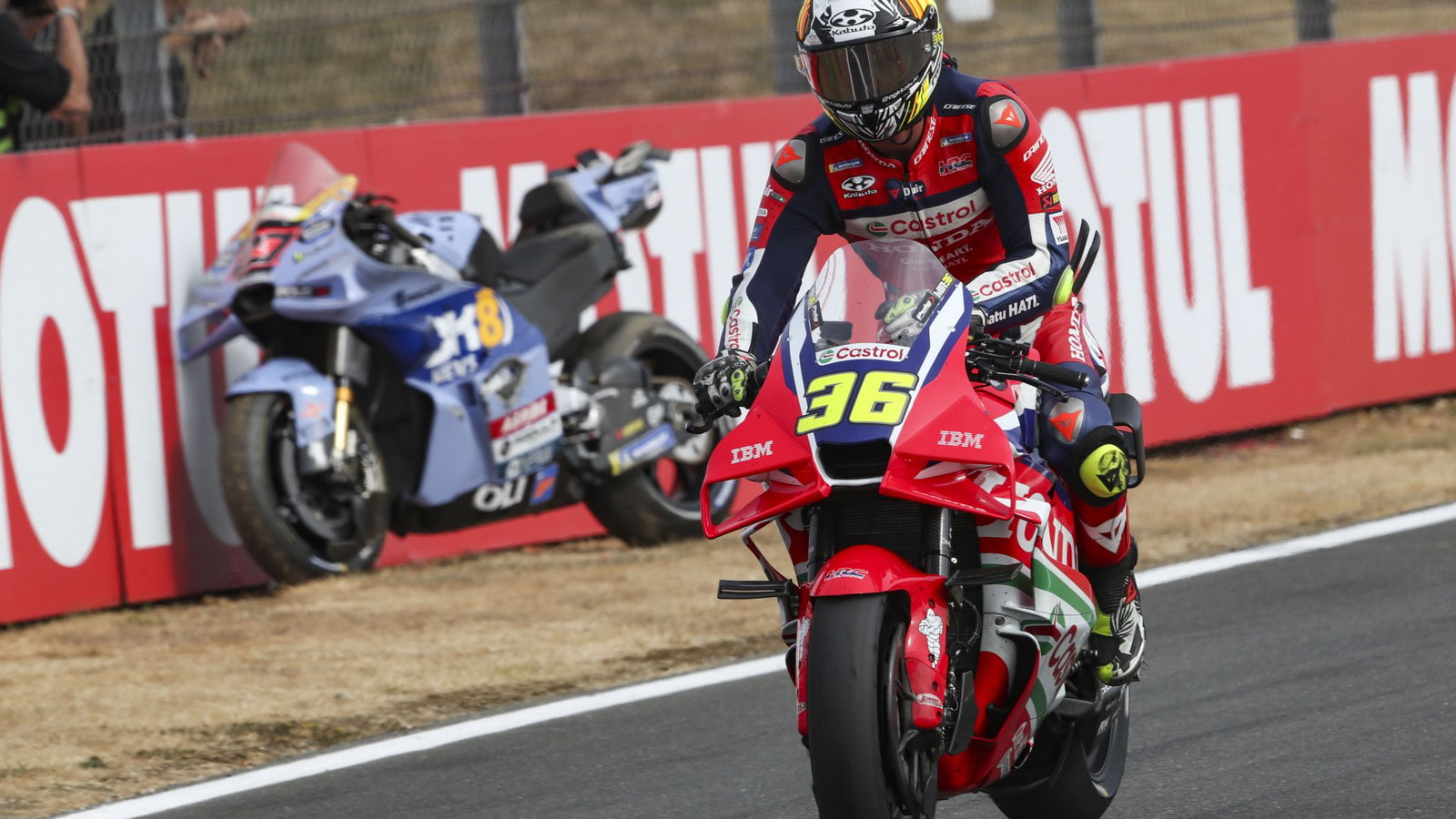High Silverstone MotoGP attrition attributed to several factors