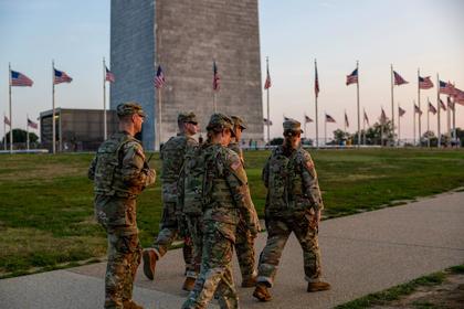 National Guard says members patrolling D.C. ‘may be armed’