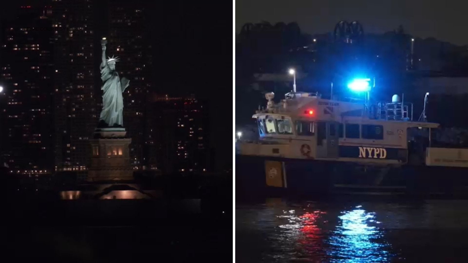 Crews responding after vessel overturns off Liberty Island, sources say