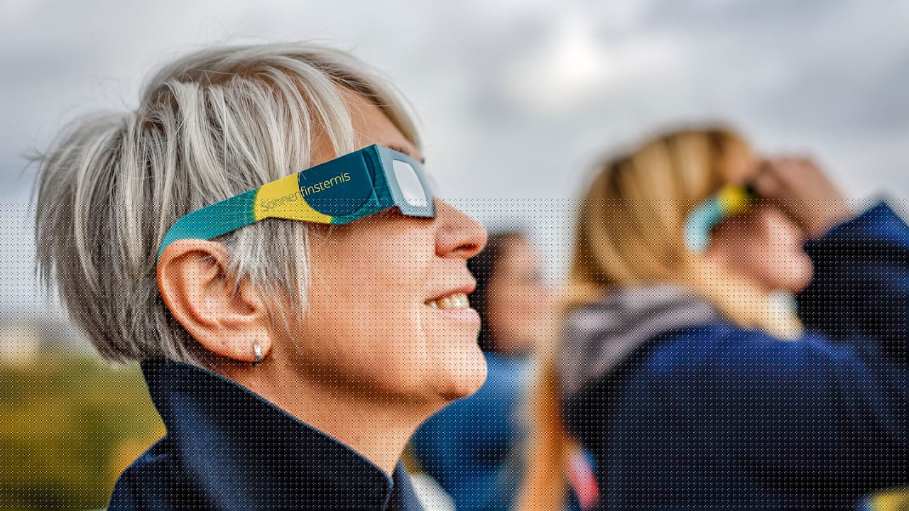 So schützen Sie Ihre Augen - Sonnenfinsternis nicht ohne Schutz anschauen
