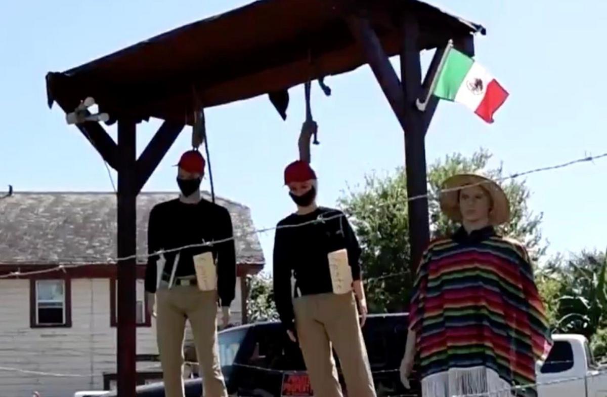 Texas Halloween Props Stir Up Controversy in Houston Neighborhood
