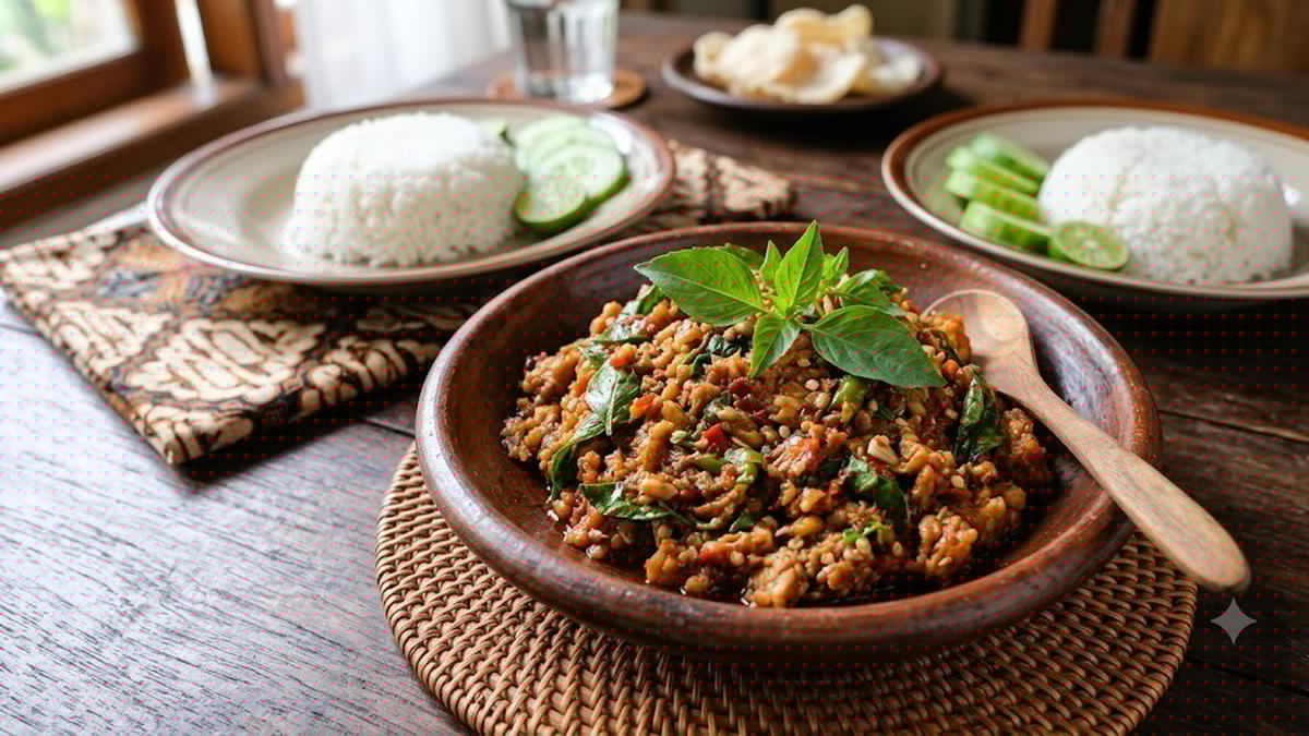 Resep Sambal Tempe Kemangi, Lauk Sederhana Beraroma Harum yang Bikin Nambah Nasi