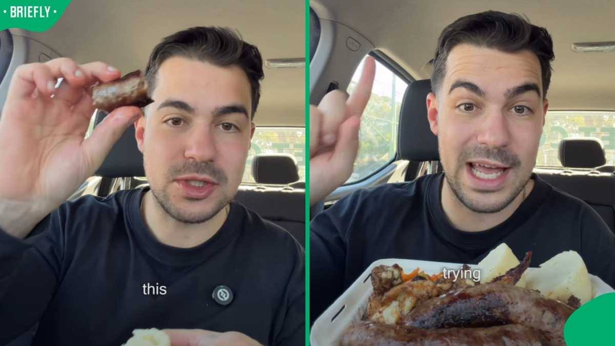 Australian man samples South African food from Facebook Market place, SA impressed