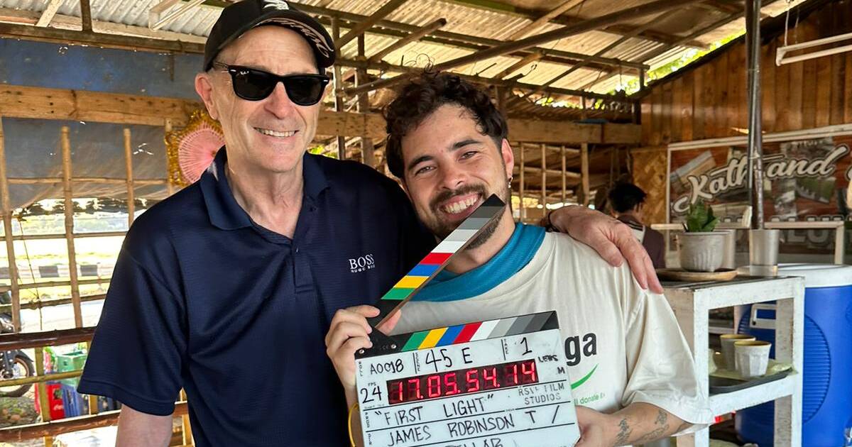 Albury family 'black sheep' returns home with his son's global film sensation