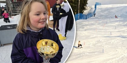 Alpina tävlingar lockade åkare från hela Västerbotten