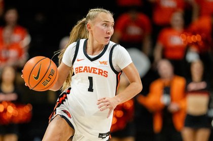 Kennedie Shuler scores 24 as Oregon State beats San Diego 61-43
