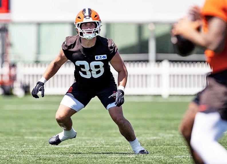 Carrico competing well in Browns camp