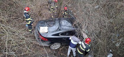 Accident rutier în comuna Helegiu, fără victime încarcerate