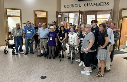 VNA’s senior funding plea packs Galesburg Council meeting, draws limited response