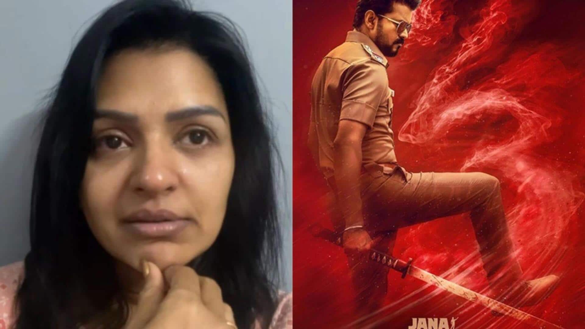 'Jana Nayagan': Why Anandhi Ajay's scenes were completely deleted
