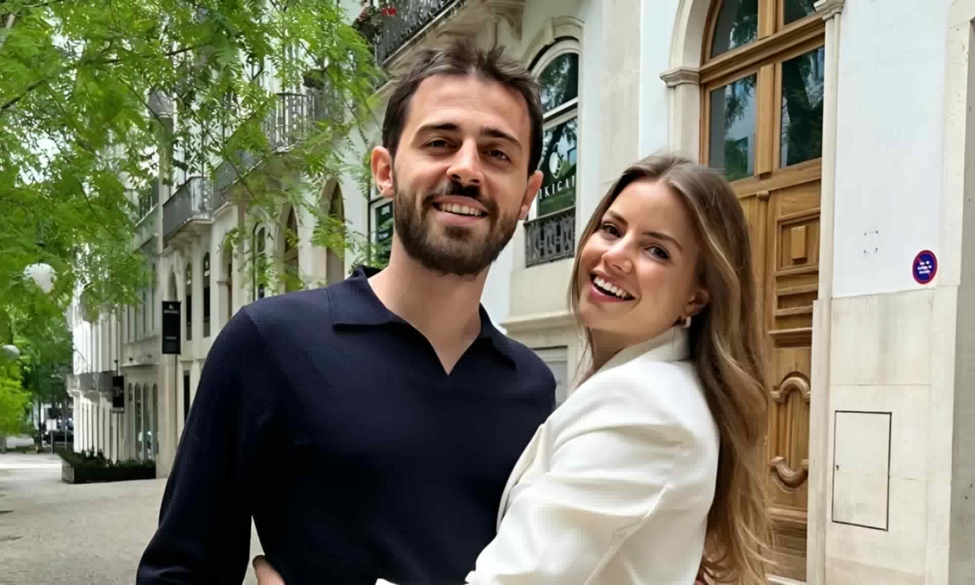 Inés Degener, 28 años, mujer de Bernardo Silva: "Manchester me gusta mucho, pero Inglaterra es muy diferente de Portugal, no hay mucho sol y hace frío"