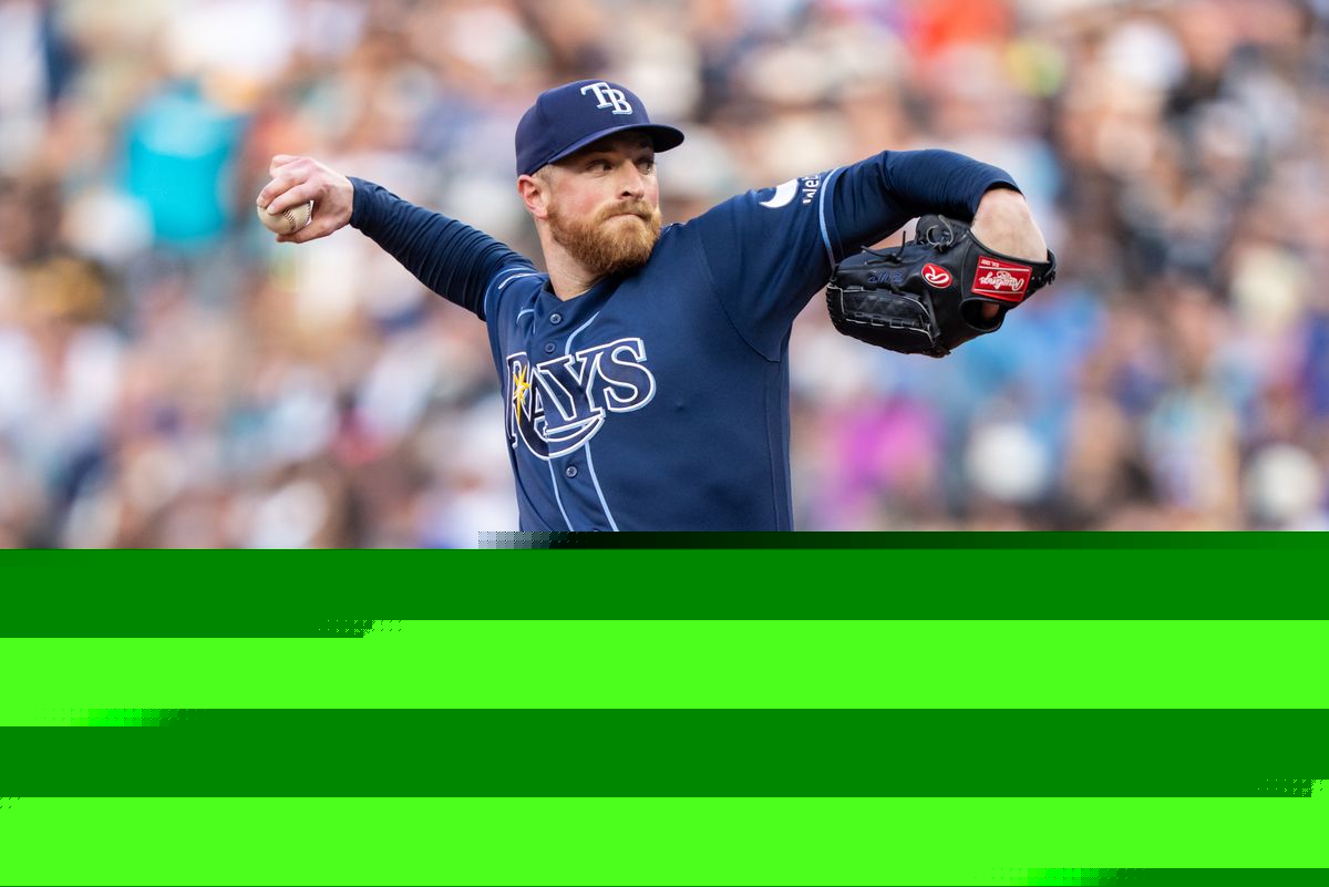 Drew Rasmussen throws 7 scoreless innings as Rays beat Mariners 2-1
