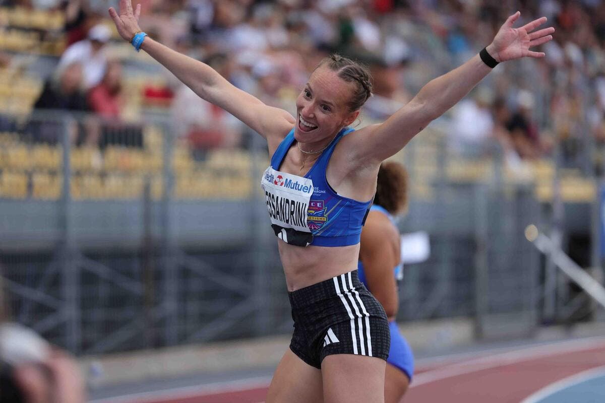 La Niçoise Sacha Alessandrini qualifiée en finale du 100 m haies aux Championnats d’Europe de Birmingham