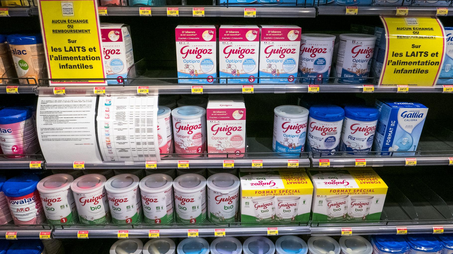 Rappels de laits infantiles : l’entreprise chinoise Cabio Biotech concentre les soupçons