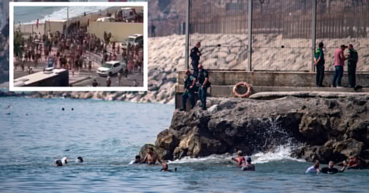 Ausnahmezustand! - 1500 Migranten stürmen spanische Exklave Ceuta