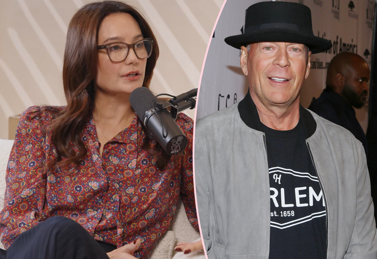 Bruce Willis' Wife Emma Says He 'Doesn't Know' He Has Dementia -- Why She's So 'Happy' About That!