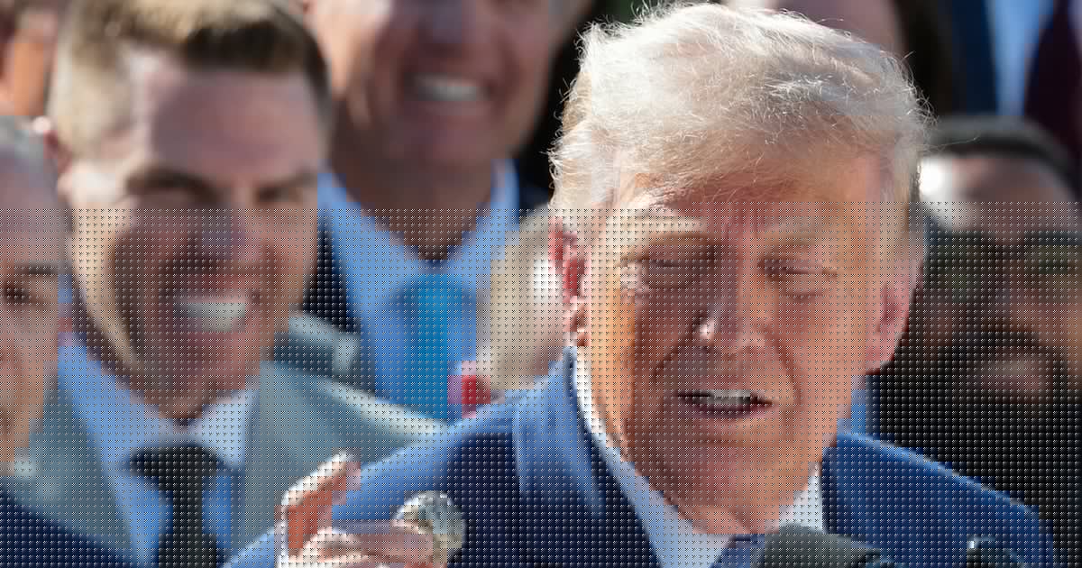Trump Grovels as He’s Presented New Gift With His Name on It