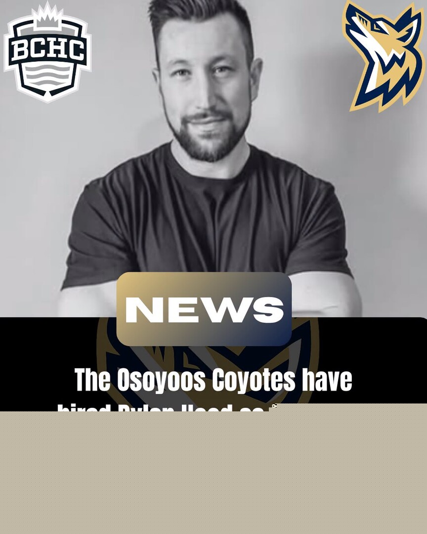Former WHL player named as Osoyoos Coyotes assistant coach, athletic trainer (Oliver/Osoyoos)