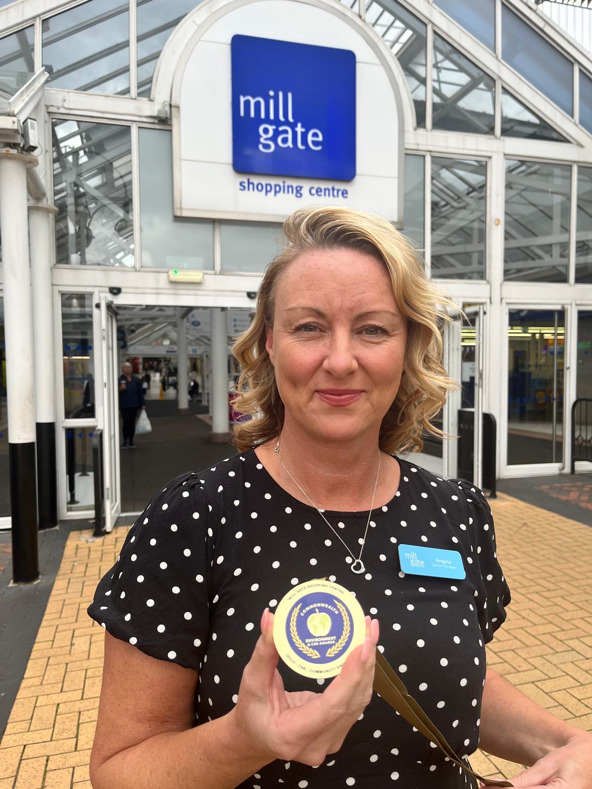 Mill Gate Shopping Centre Wins Gold for Putting the Community First