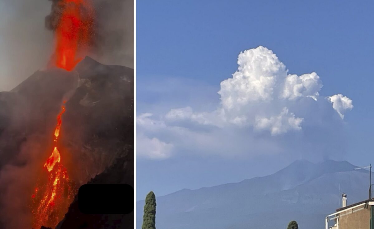 Mount Etna eruption leads to Catania Airport chaos as ash plume reaches 7,300 metres