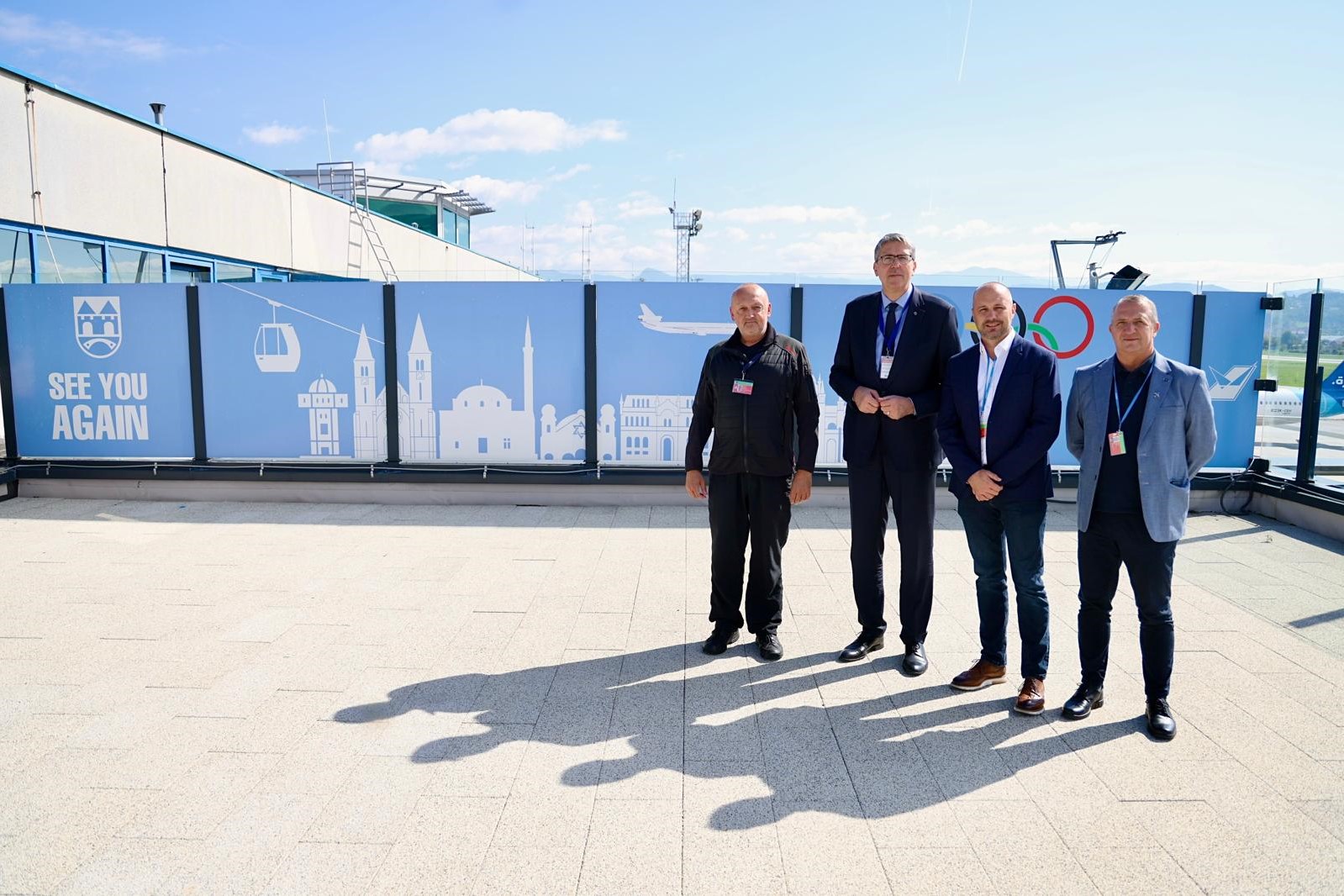 Avdić i rukovodstvo Aerodroma - Zajedno ka modernizaciji i boljoj povezanosti